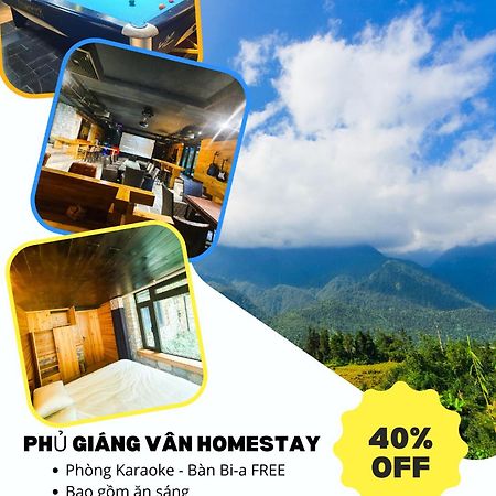 Phu Giang Van Homestay Sapa Экстерьер фото