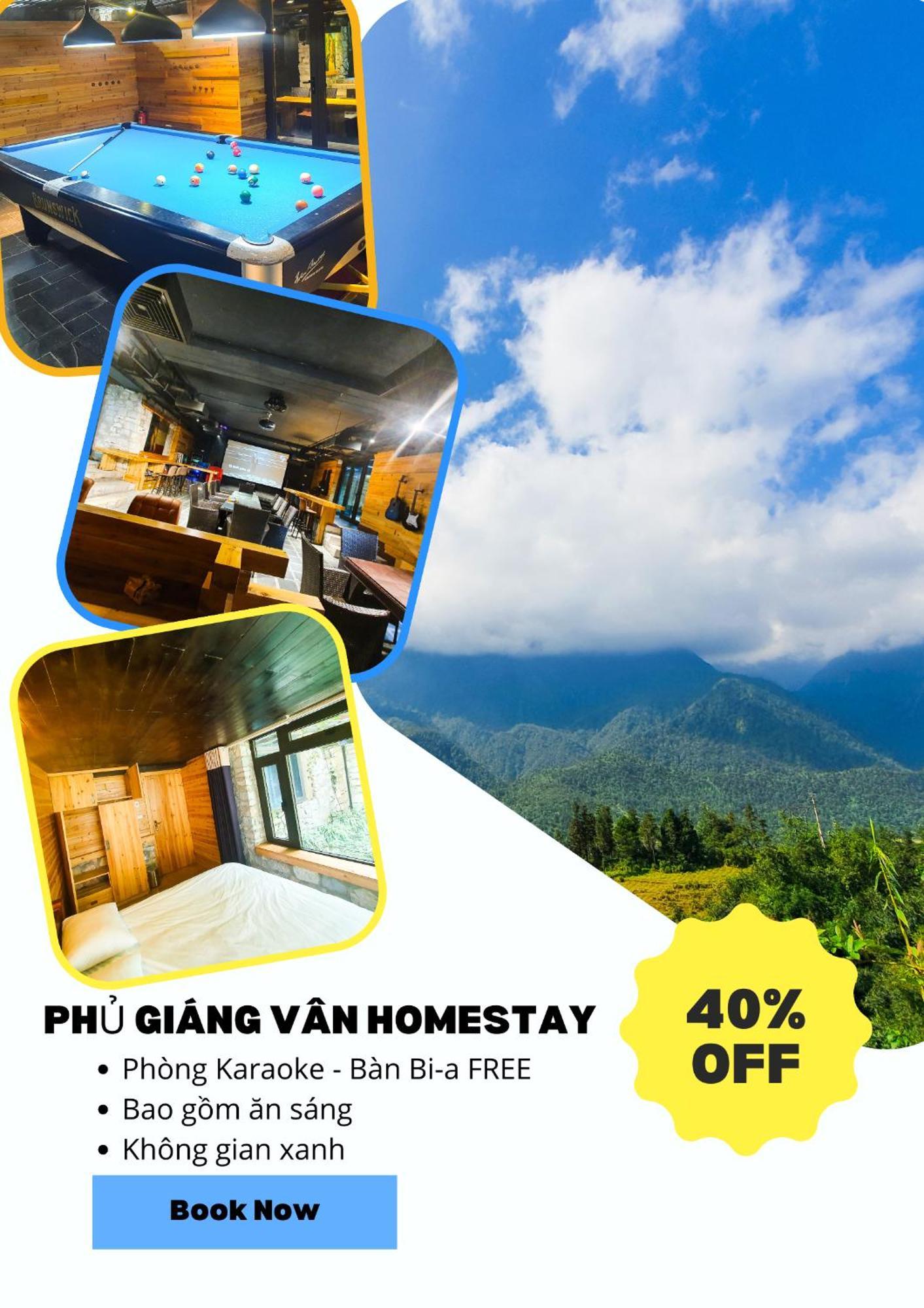 Phu Giang Van Homestay Sapa Экстерьер фото
